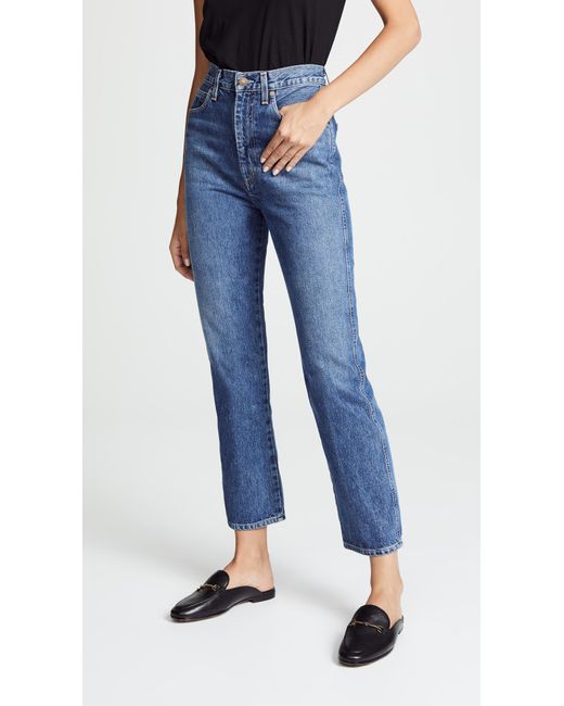 Agolde Denim Pinch Waist High Rise Kick 