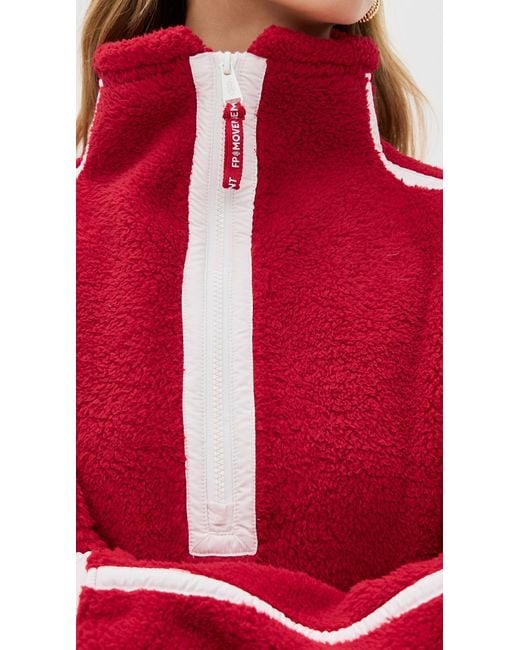 Fp Movement Red Mountain High 1/2 Zip Pullover