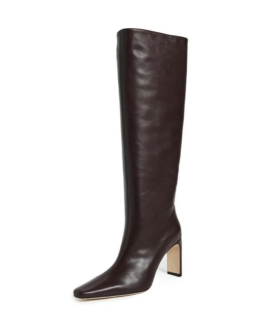 Staud Black Wally High Heel Boots