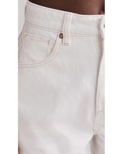A.Brand White Venice Shorts Bianco