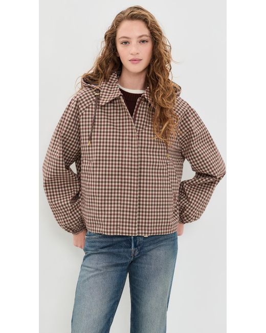 Barbour Brown Audrey Showerproof Jacket