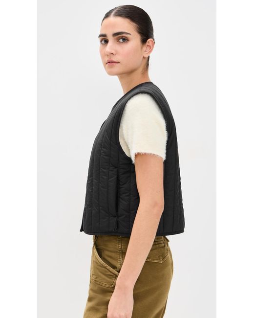 Rains Black Banja Short Liner Vest T1