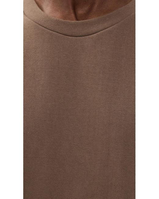Power Goods Brown Super Weight Tee for men