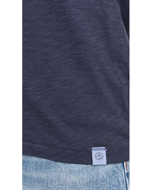 Rag & Bone Black The Slub Tee