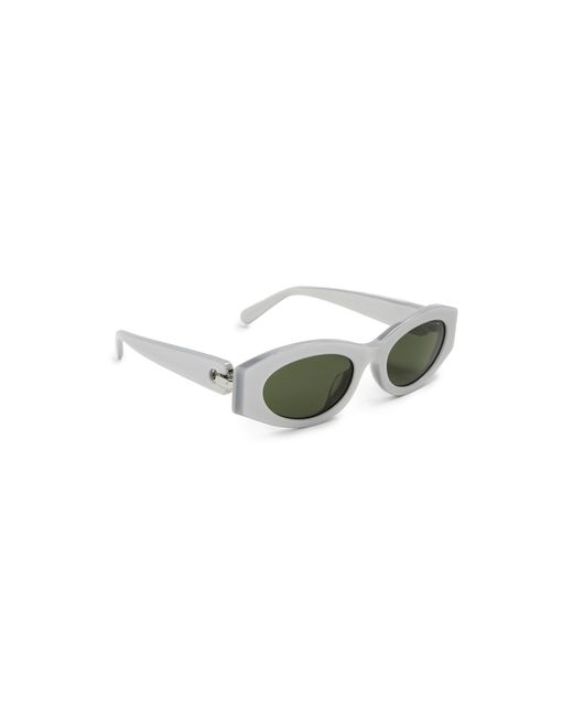 Tory Burch Metallic Oval Sunglasses