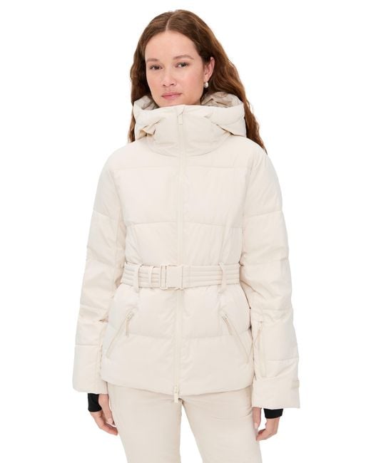 Halfdays Natural Hedy Belted Puffer Jacket