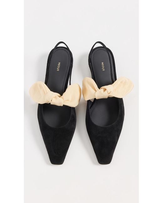Neous Uba Slingback Pumps in Black | Lyst