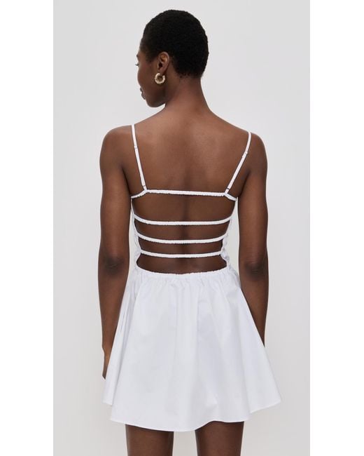 Solid & Striped White The Mini Delta Dress