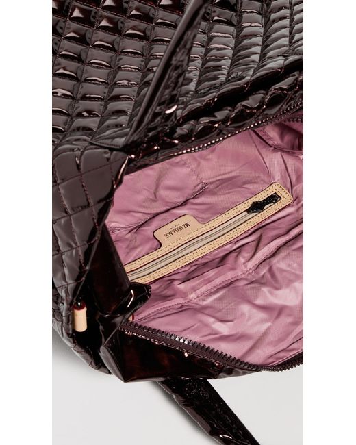 MZ Wallace Black Deluxe Medium Metro Tote