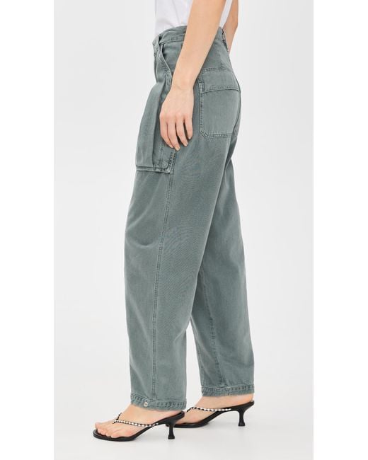 Agolde Blue Fraser Pants