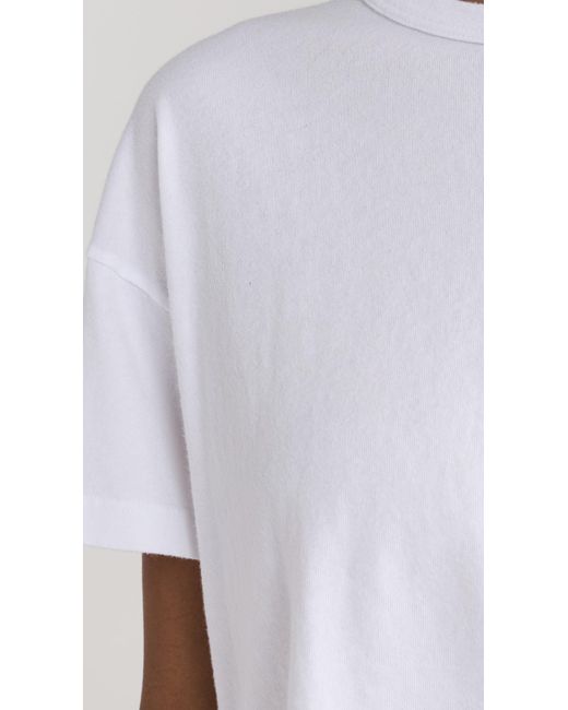 Year Of Ours White Year Of Our Yo Cropped Tee