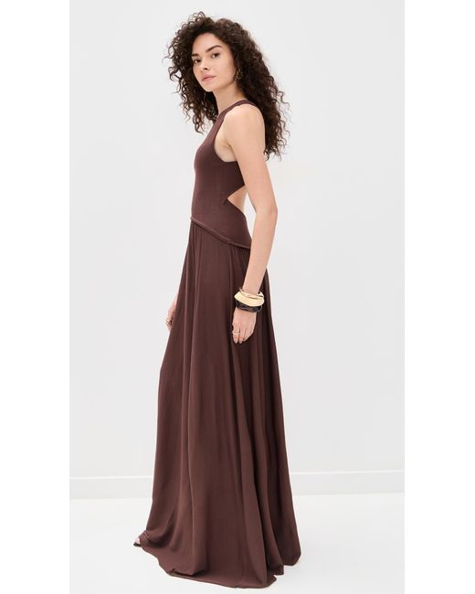 Solid & Striped Purple The Maggie Dress