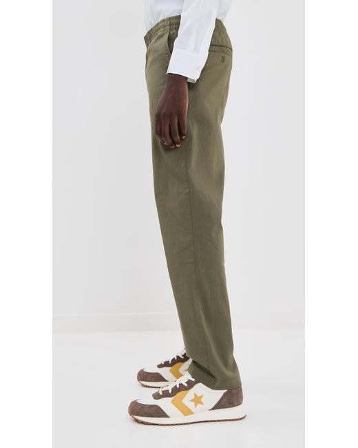 Lacoste Green Regular Fit Pull On Chinos for men