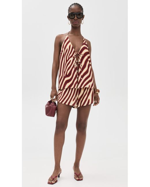 Seven Wonders Red Octavia Top