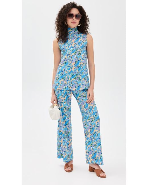 De Loreta Blue Jubileo Top