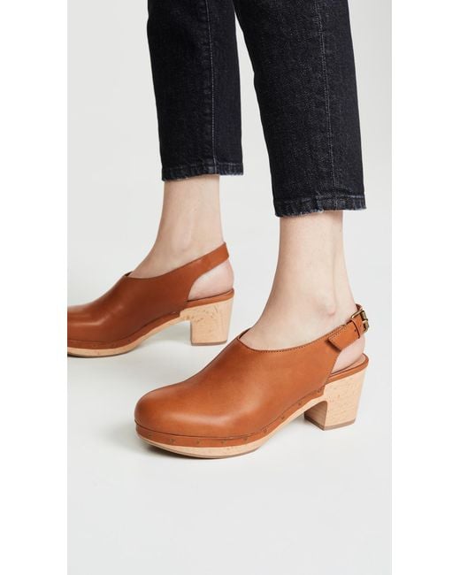 Madewell marlo store slingback clog