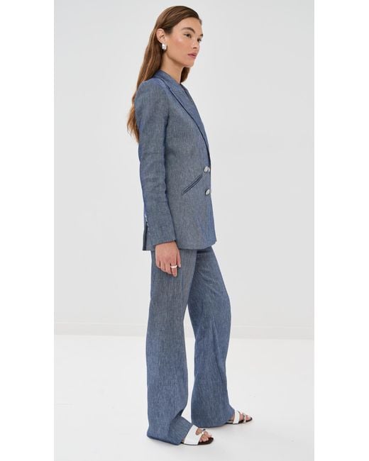 Veronica Beard Blue Dale Dickey Jacket