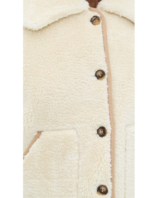 Velvet Blue Amara Sherpa Jacket