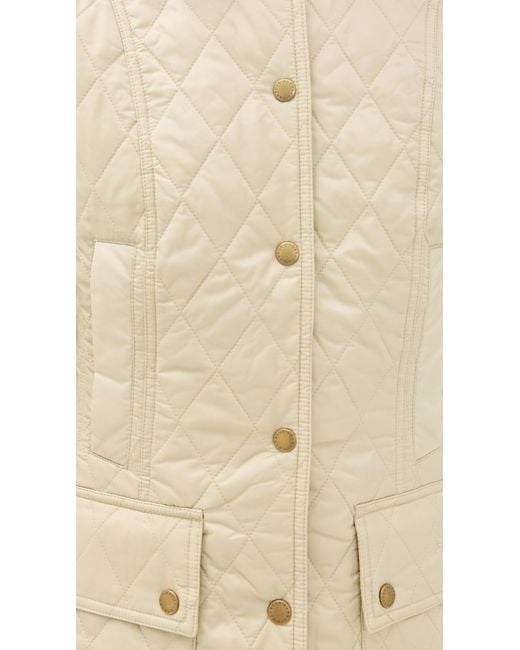 Barbour Natural Beadnell Quilt Jacket