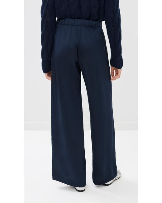 SABLYN Blue Brynn Pull On Wide Leg Pants