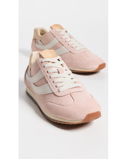 Vince Pink Oasis Runner Sneakers
