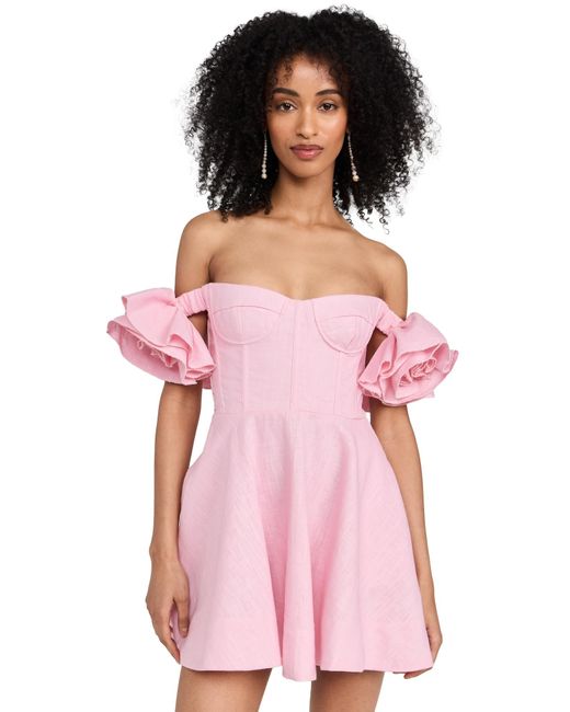 Bardot Pink Sigma Mini Dress
