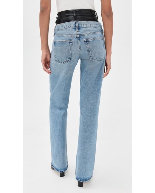 Agolde Blue Elson Jeans