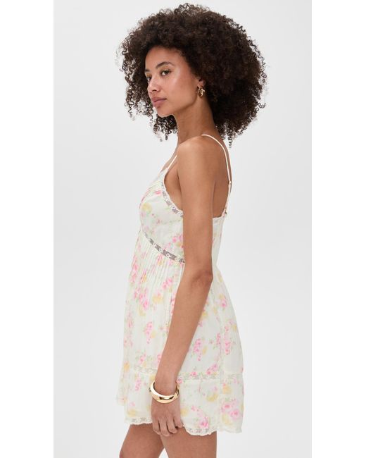 LoveShackFancy Black Docila Dress