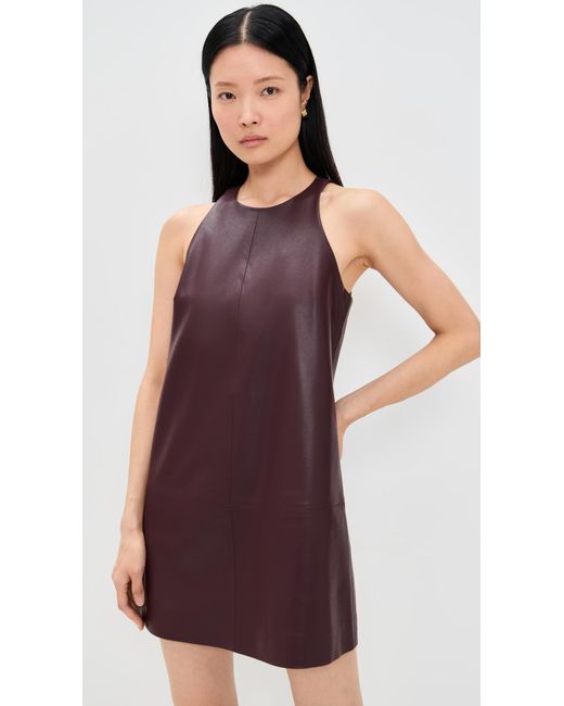 chinese dress ladies Belen Leather Dress