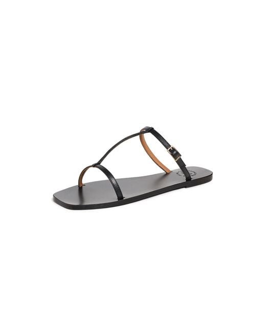 Atp Atelier Black Gualdo Nappa Sandals