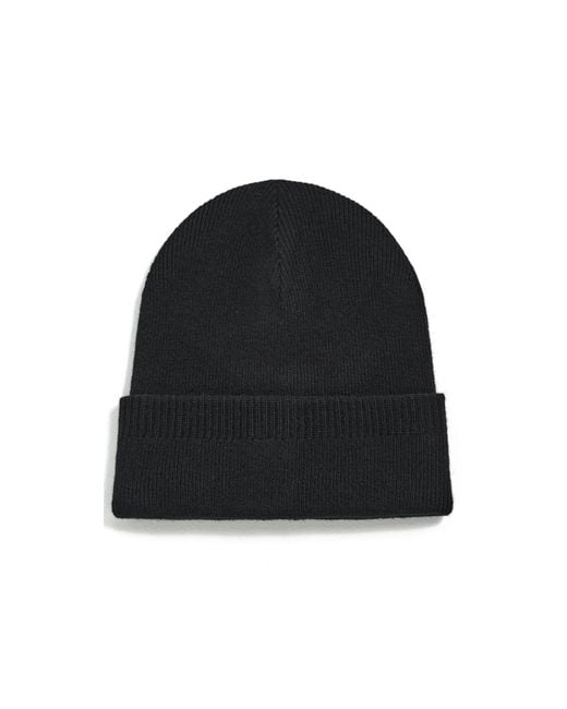 Rag & Bone Black Max Beanie for men