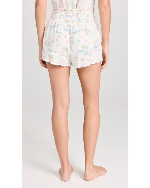 Z Supply White Z Suppy Dawn Vacay Shorts Coud Dancer