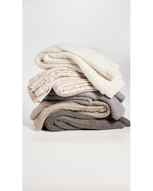 Barefoot Dreams White Cozychic Throw