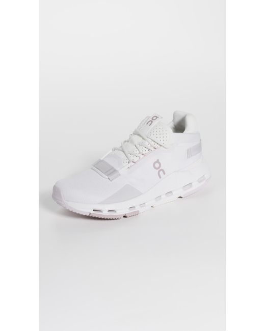 On Shoes White Cloudnova 2 Sneakers