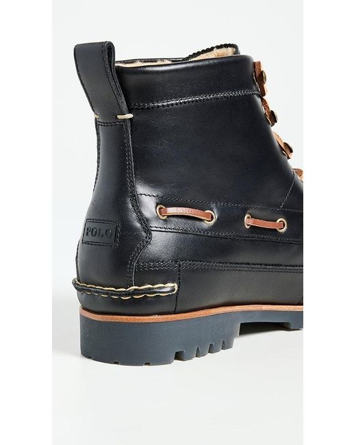 polo ranger boots blue