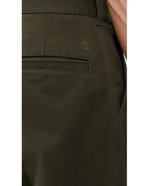 Reigning Champ Black Cotton Chino Freshman Standard Pants for men