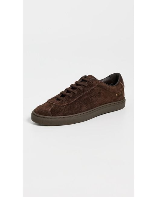Common Projects Brown Field Trainers Sneakers