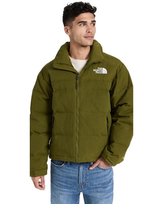 The North Face Green 92 Ripstop Nuptse Jacket Forest Oive . X for men