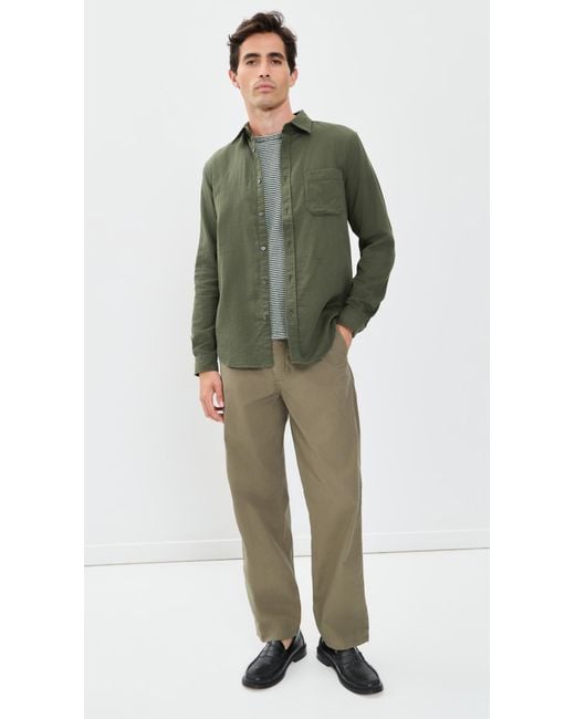 Closed Green Basic Shirt for men