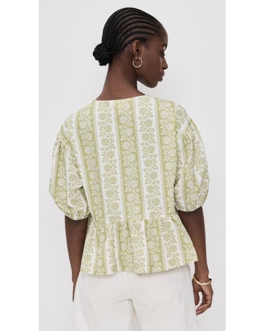 La Maregold Natural Brigitte Blouse