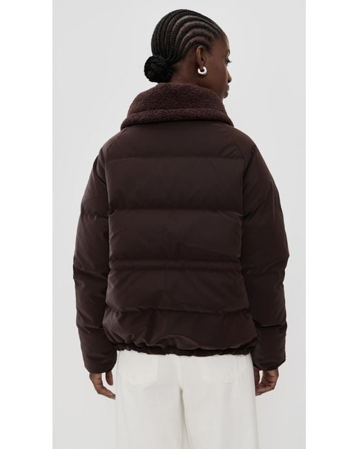Varley Black Roseville Down Jacket