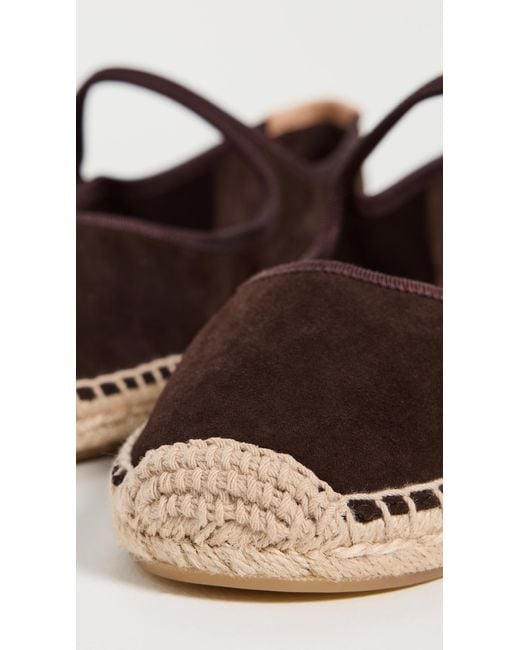 Tory Burch Black Mary Jane Espadrilles