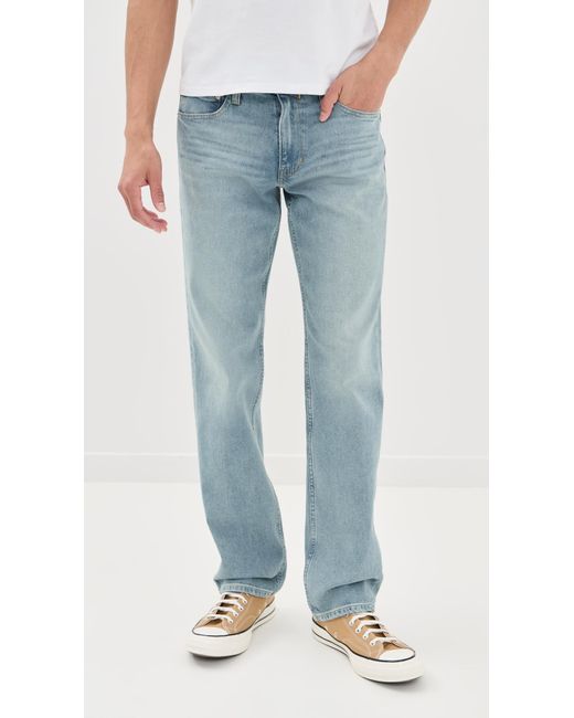 PAIGE Blue Doheny Heritage Relaxed Straight Jeans for men