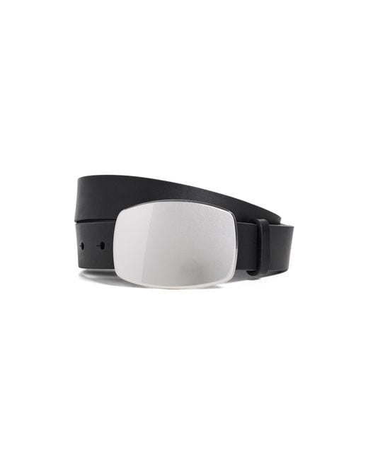 Rag & Bone Black Wyatt Belt