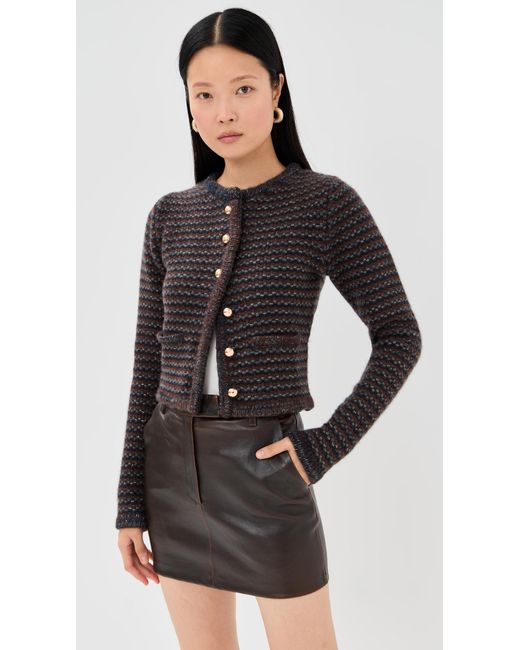 SPRWMN Black Ingrid Cashmere Jacket