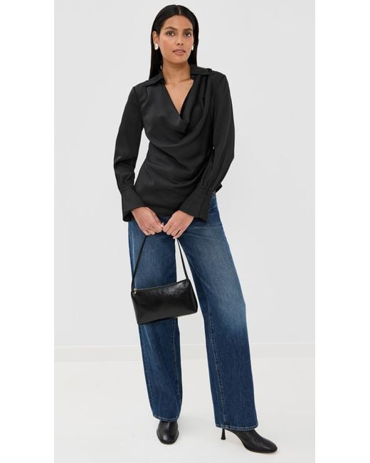 Jonathan Simkhai Black Symone Top