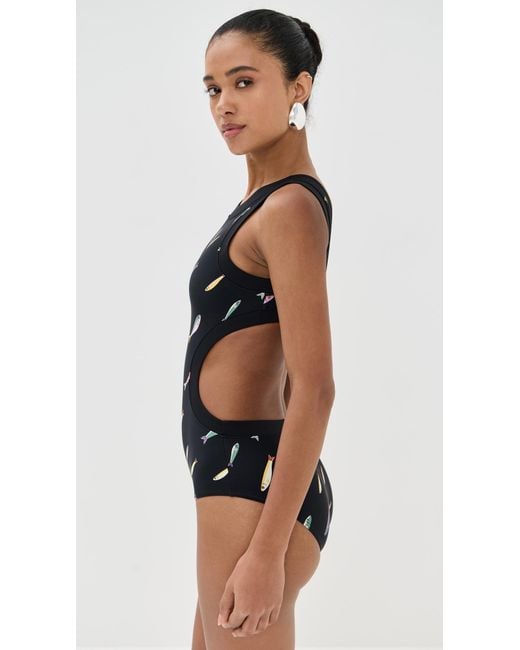 Staud Black Dolce One Piece