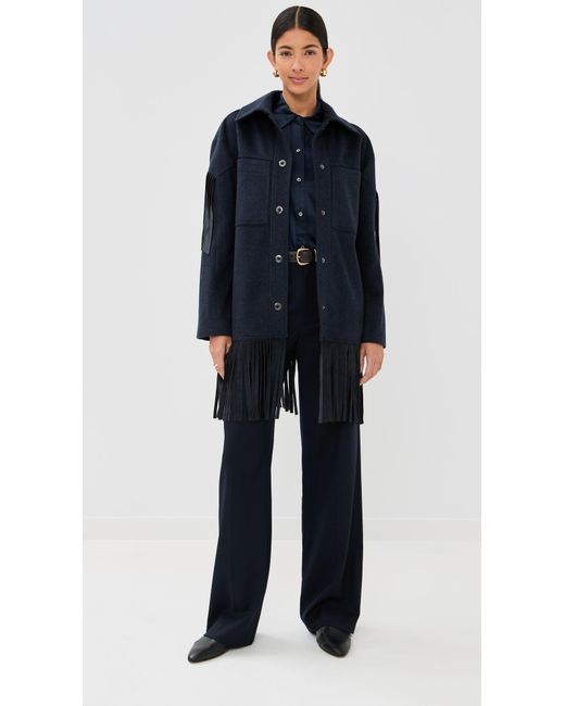 Twp Blue Cowboy Cashmere Jacket