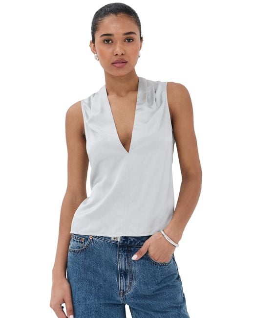 Peter Do White Nara Top