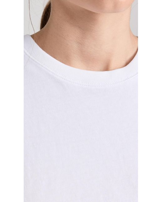 ATM White Heavyweight Crew Tee